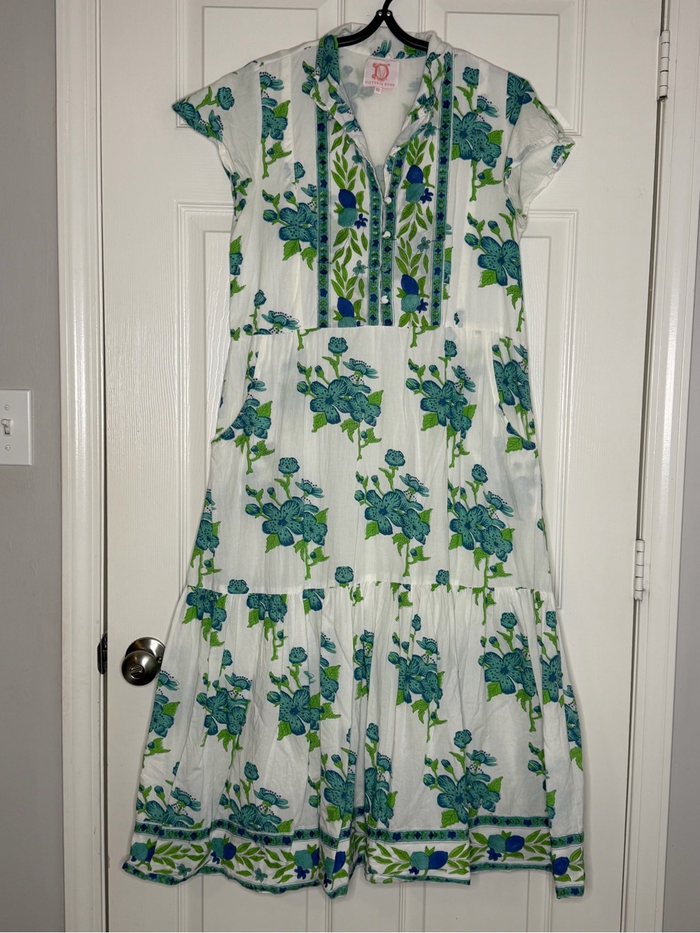Victoria Dunn Folly white Cotton Dress